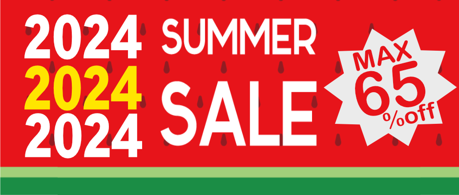 サマーセール開催しました！